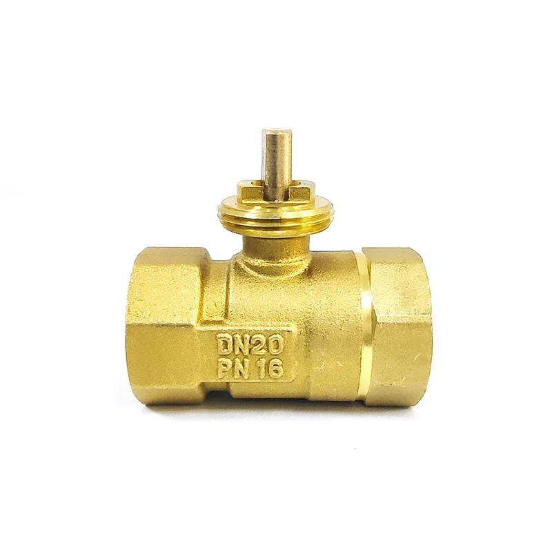 2way DN15 DN20 DN25 Electric Motorized Thread Brass Ball Valve Body