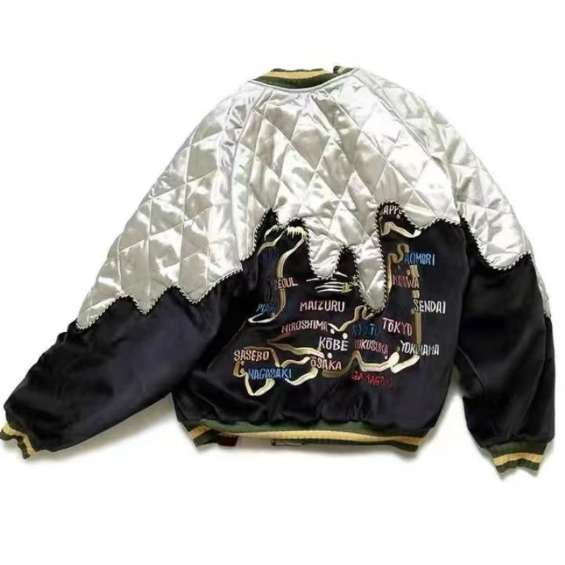 

Japanese Winter KAPITAL Cardigan Baseball Jacket High Quality 1:1 Men Women Coat Embroidered Streetwear Sweatshirt