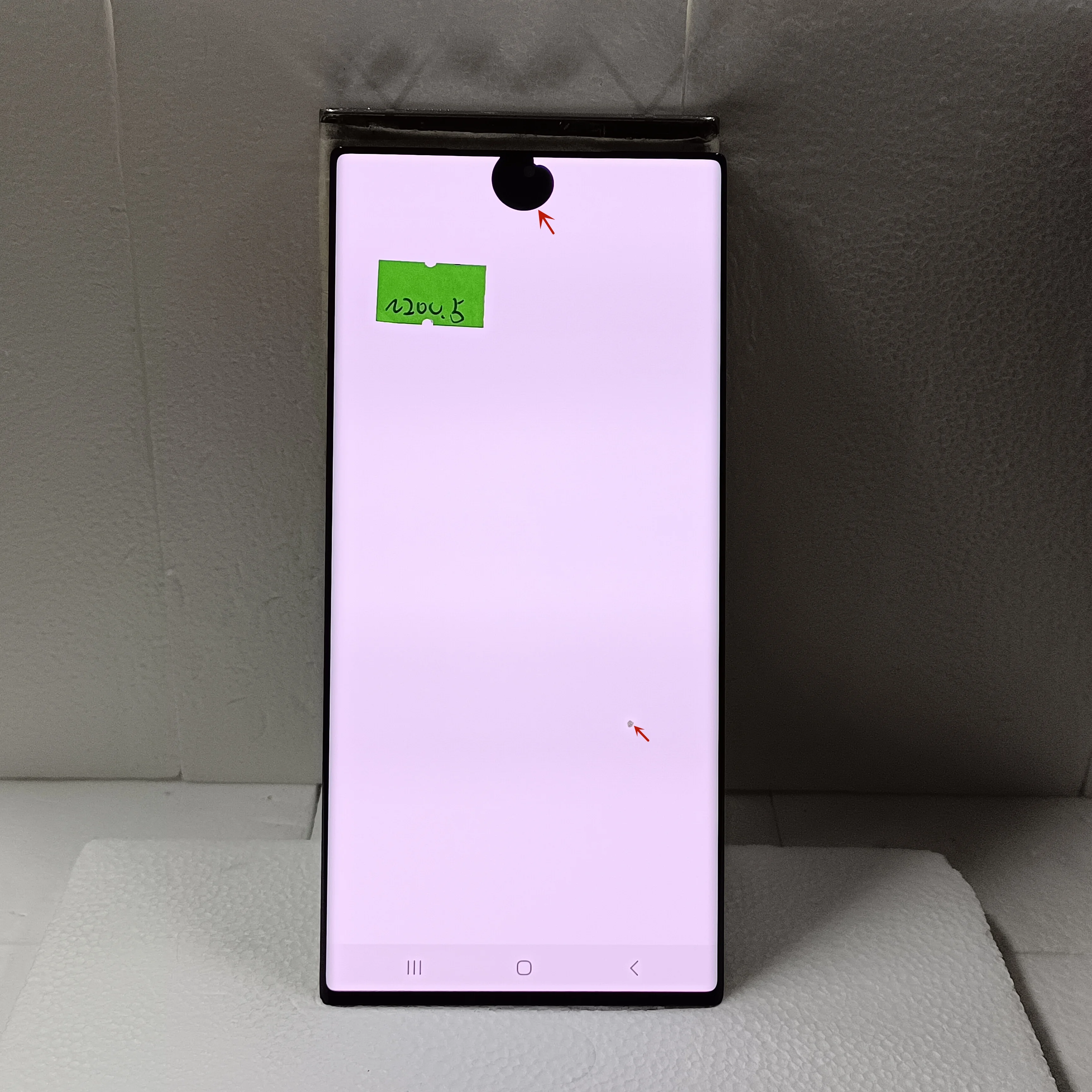 สําหรับ Samsung Galaxy Note20 Ultra LCD N985F หน้าจอสัมผัสหมายเหตุ 20 Ultra 5G N986B N986U N986W N9860 จอแสดงผล AMOLED Touch Digitizer