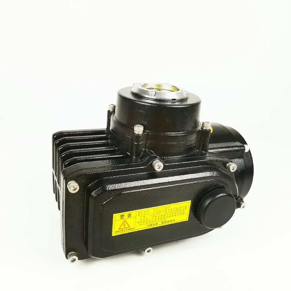 Small Compact motorized rotary part turn quarter turn electric actuator