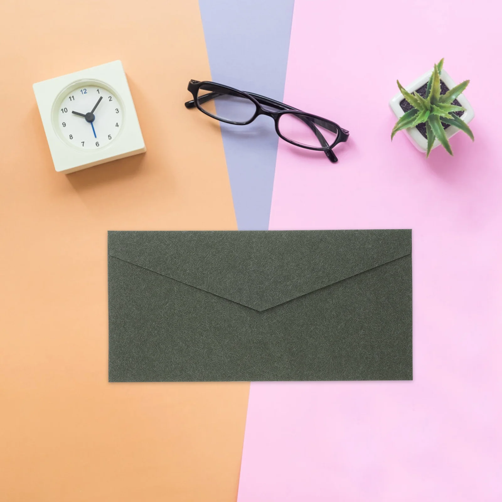 

10Pcs Elegant Card Envelopes Decorative Wedding Party Invitation Compact Multi-Function Blank Envelopes Festival Accessory