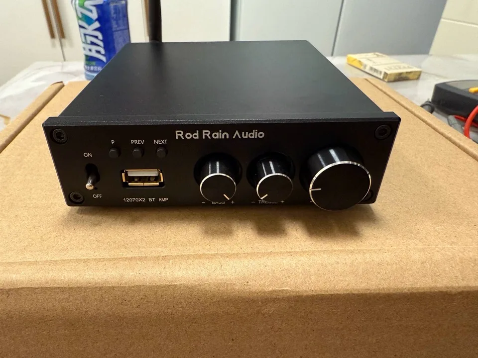 Dual-parallel MA12070 Dual160W Bluetooth 5.0 High Low Frequency USB Flash Drive Lossless 2.1subwoofer Home Digital Power Amplifi