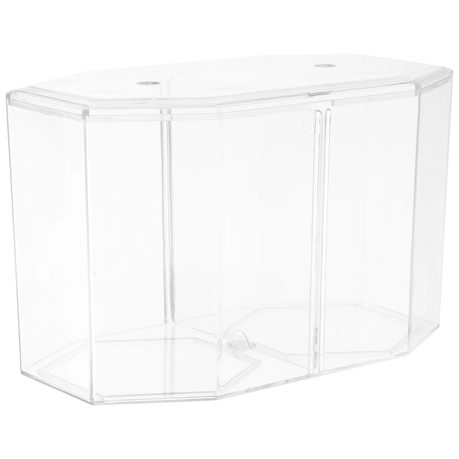 Octagonal Fish Tank Divider Breeding Mini Hatching Box Fishtanks Aquarium Acrylic Betta