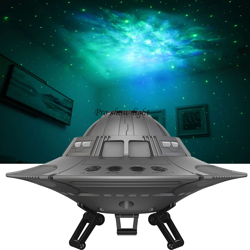 UFO Galaxy Projector LED Night Lights LED Starry Sky Laser Light for Kids and Adults, Starry Nebula Ceiling LED Lamp With Remote