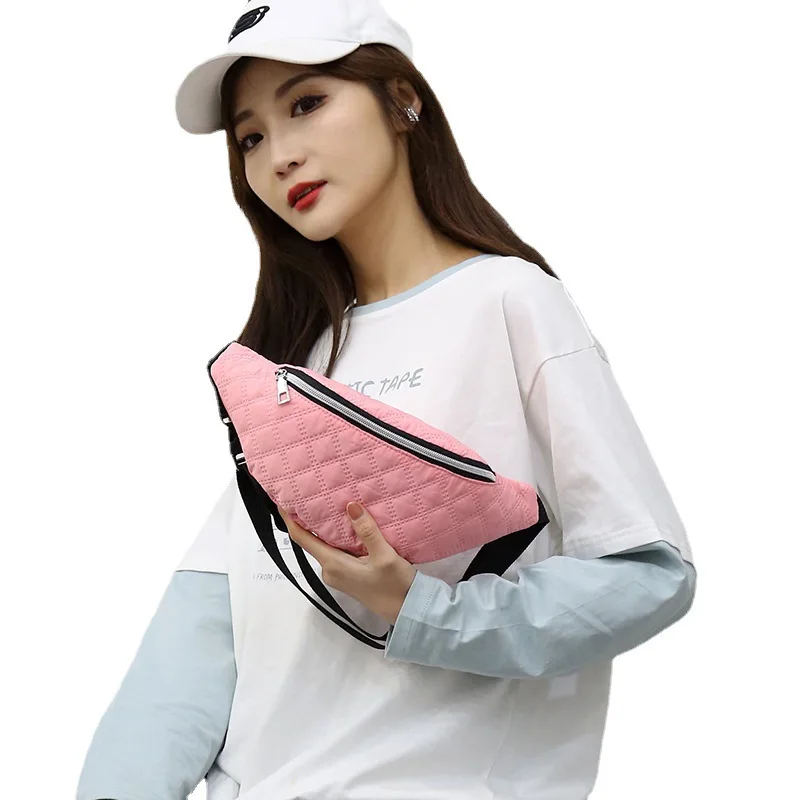 

New 2025 Autumn Solid Chest Bag for Women Shoulder Handheld Purse Fashionable Handbag Gift