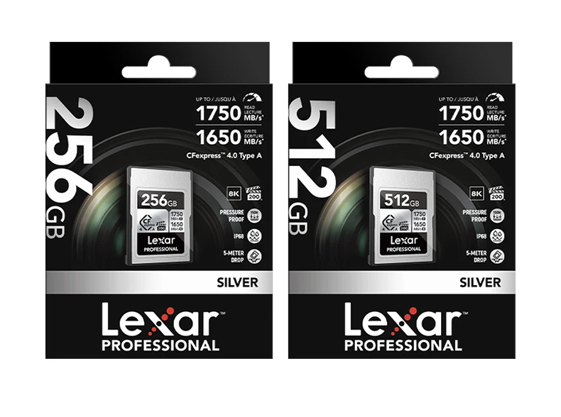 Lexar Professional SILVER CFexpress 4.0 Typ A-Karte 2 TB 1 TB 512 GB 256 GB VPG200 Hochgeschwindigkeits-CF-Karte für SONY-Kamera Max. 1750 MB/s – Detail 23