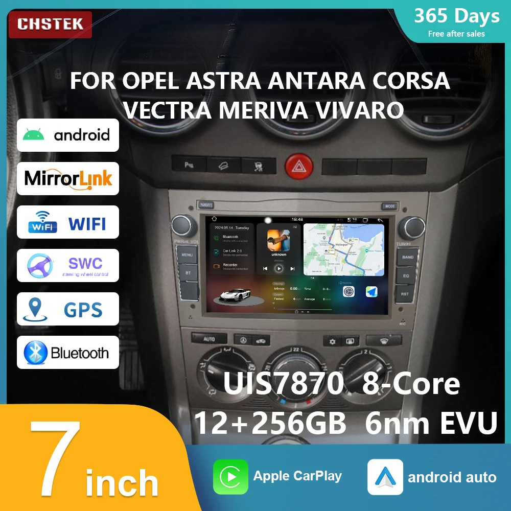 

Автомобильный радиоприемник CHSTEK, 7 дюймов, с GPS, для Opel Astra, Vauxhall, Vectra, Antara, 2004-2011