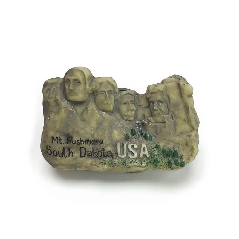 

Mount Rushmore, USA3d3D Creative President Mountain Magnetic Fridge Magnet Travel Souvenir Home Decoration