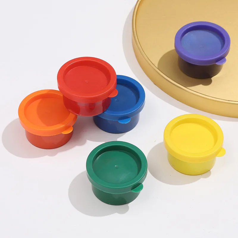 

30ml 6-color Children's Finger Painting Pigment Set Brightly Colored and Washable for Children's Graffiti Art Enlightenment