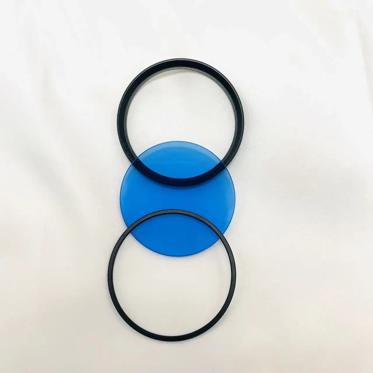Multiple Sizes 58mm Round UV And Infrared IR Pass Filter Blue Glass Type QB1 For Camera Photography