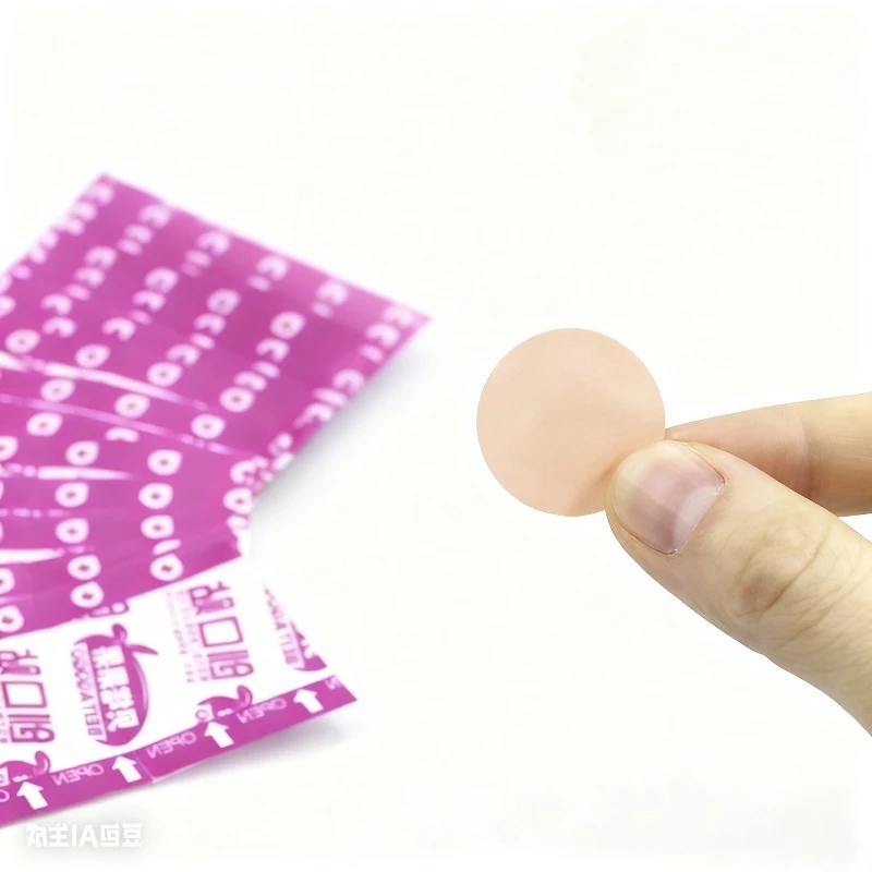 

100 шт./компл., 120 шт./компл., круглые детские пластыри для вакцин, круглые клейкие бинты, сплошной цвет/мультяшные пластыри для повязки на рану