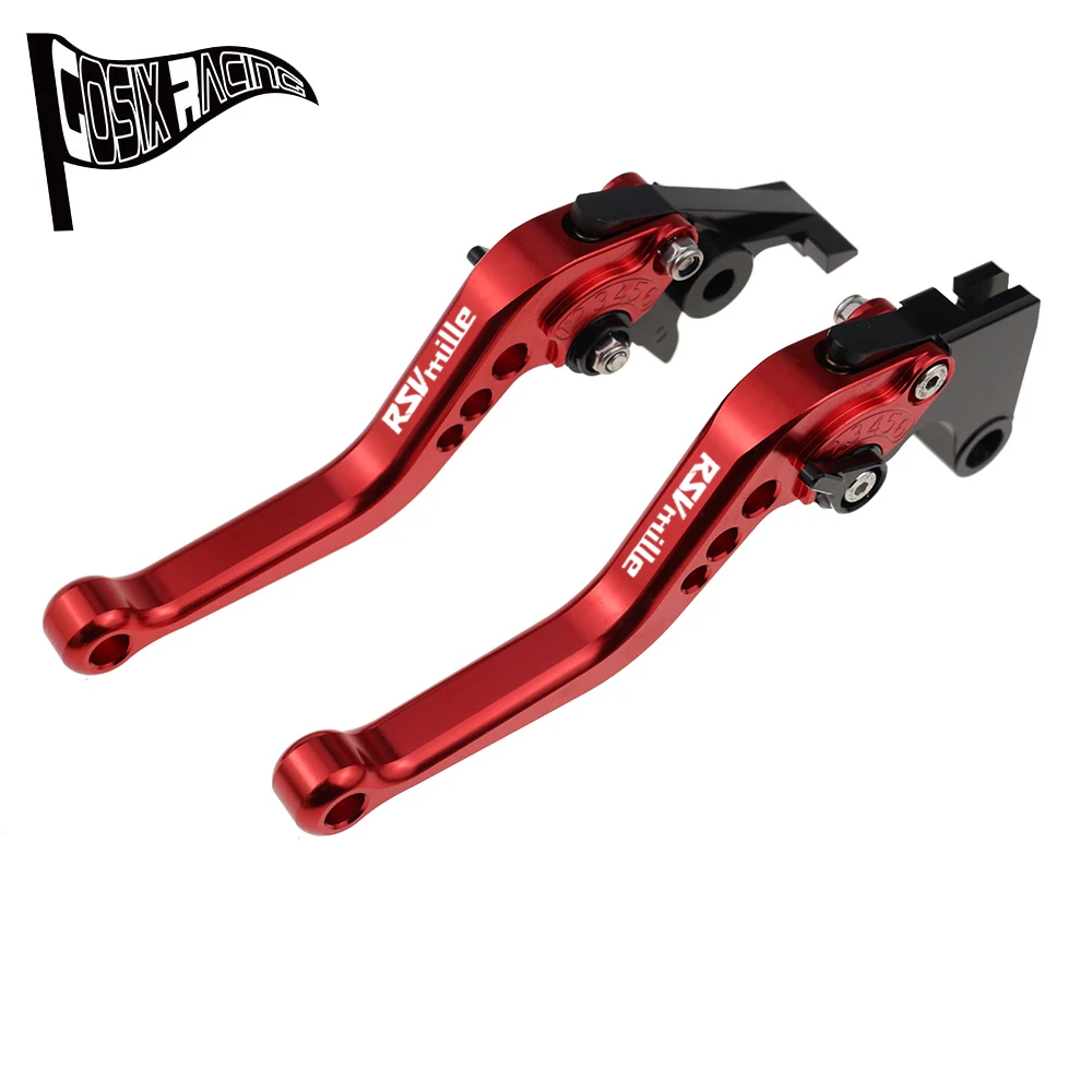 Fit For RSV MILLE 1999-2003 RSVMILLER 2000 2001 Motorcycle CNC Accessories Short Brake Clutch Levers Adjustable Handle Set