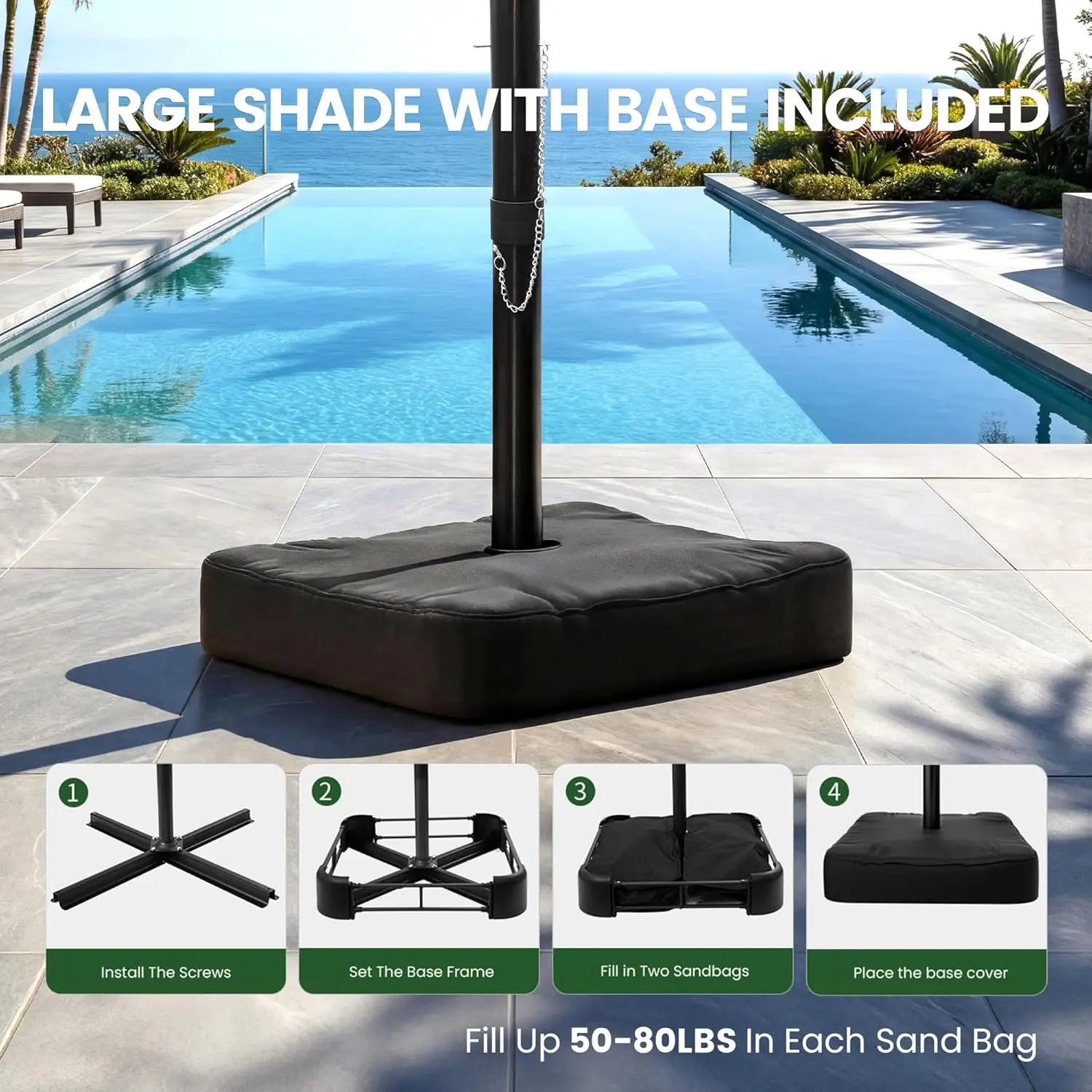 Thumbnail 2 - #6 New Outdoor Umbrella Bases Arrivals