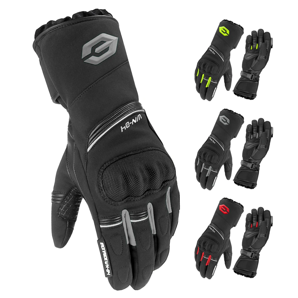 

Winter Motorcycle Gloves Waterproof Warm And Light Resistant Off-road Riding Gloves Anti Drop Touch Screen Full Finger Gloves