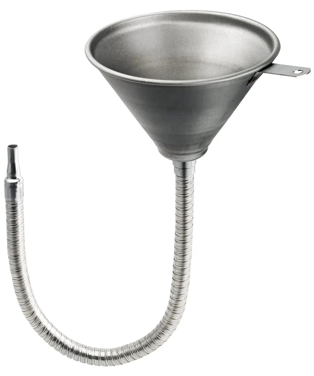 

Funnel Automotive Steel Bendable Spout Funnel with Filter and 23.6" Flexible Pipe Long Neck Oil Funnel for All Automotive Oils,