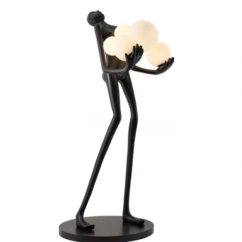 

Resin Crafts Life Size Fiberglass Figure Sculpture Light