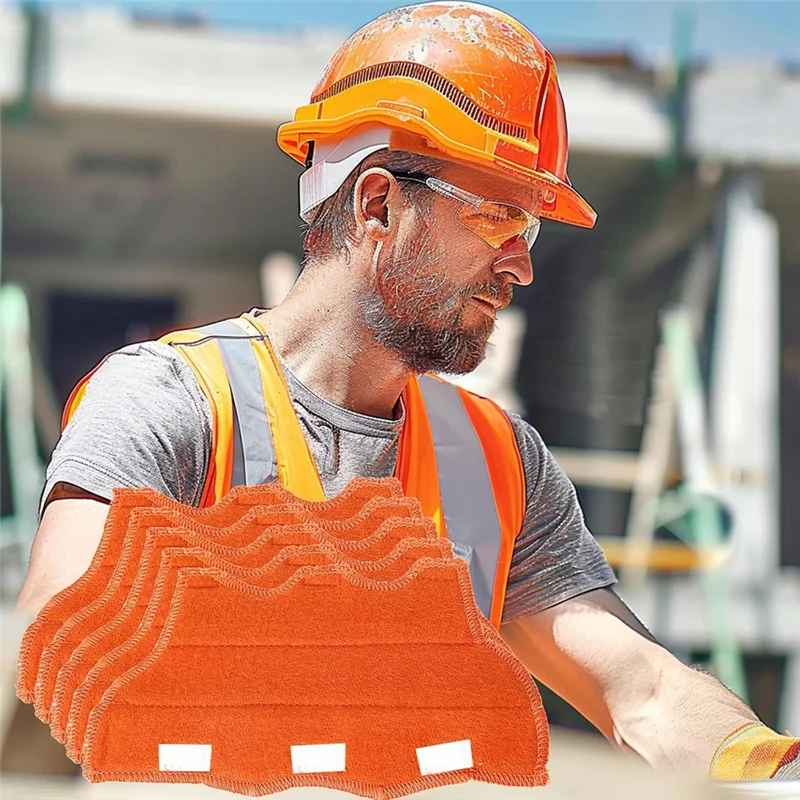 ABNO-Safe ヘルメット汗止めバンド ヘルメット汗止めバンド ライナー 溶接ヘルメット用 ヘルメット掛け布団パッド