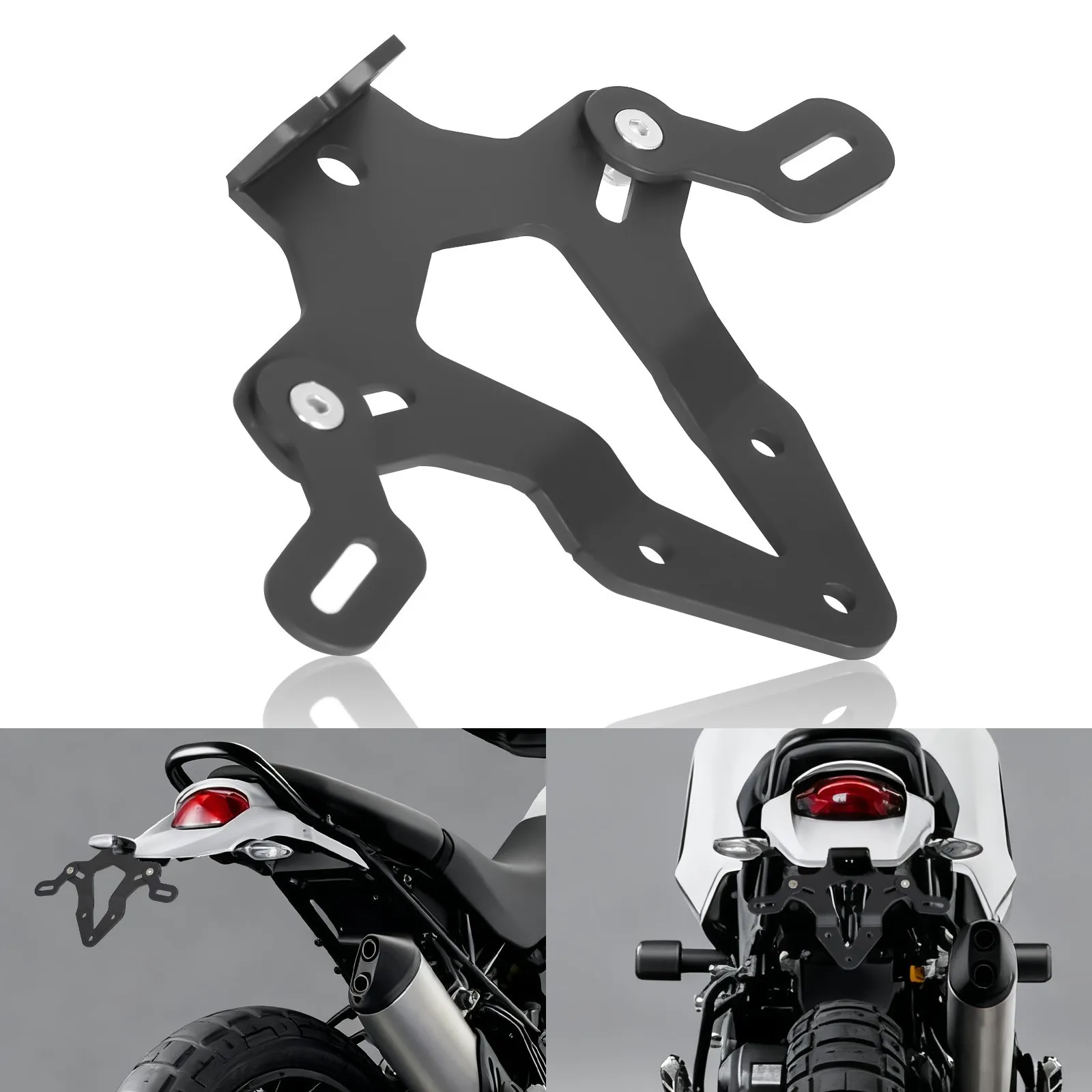 

For Fender Eliminator Accesorios Moto License Light/Numbe Plate Light For 2022-2025 Ducati Desert X Tail Tidy LED Turn Signal