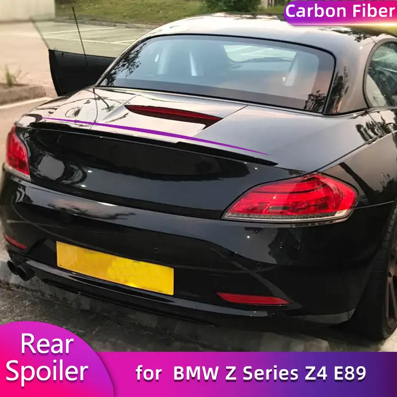 

Carbon Fiber Rear Trunk Spoiler Wings for BMW Z Series Z4 E89 Convertible 2-Door 2009-2015 Car Racing Rear Spoiler Boot Wing Lip