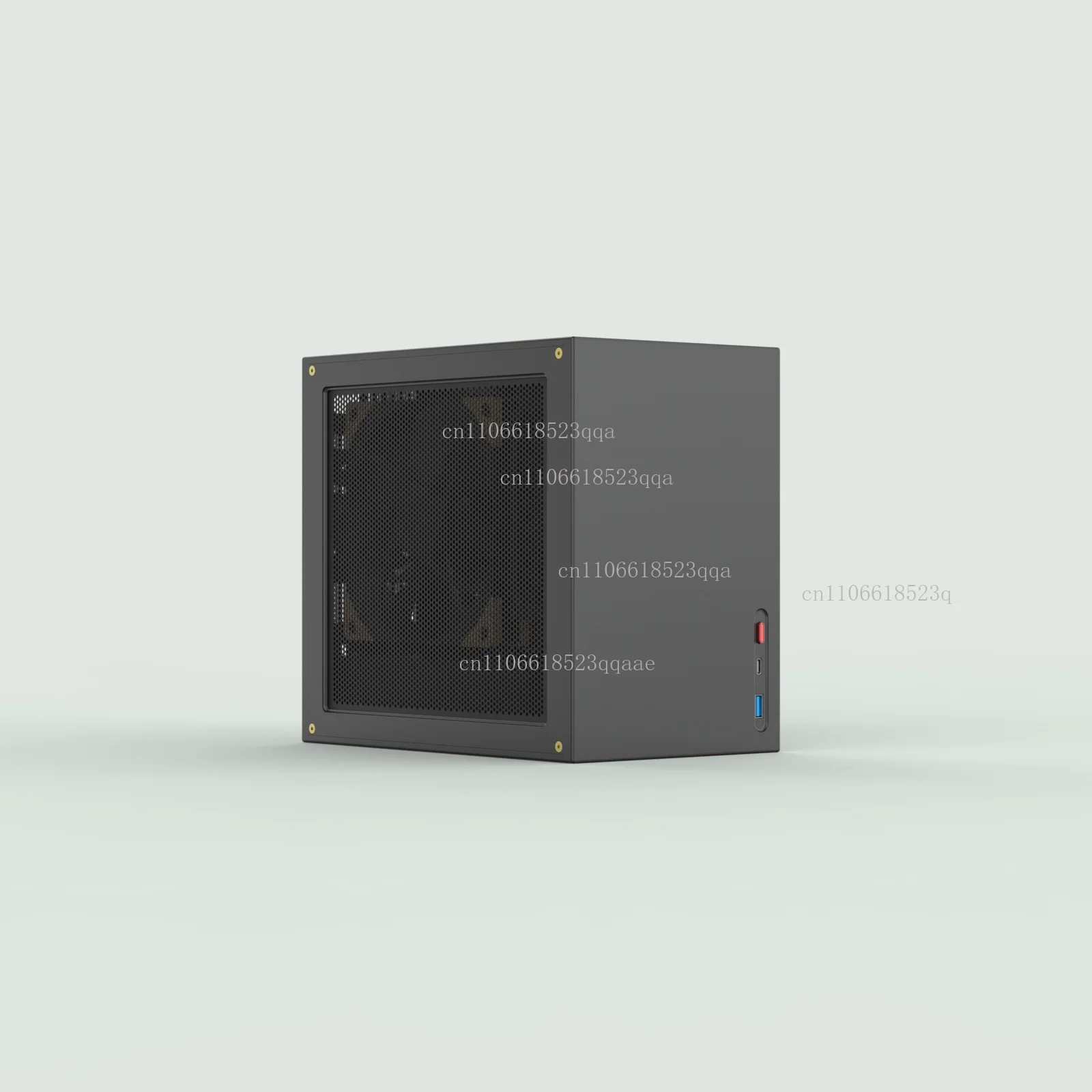 chassis imgi F8 V2 in-line SFX125 tower fan 120 water cooling 5060 pure aluminum CNCITX small chassis