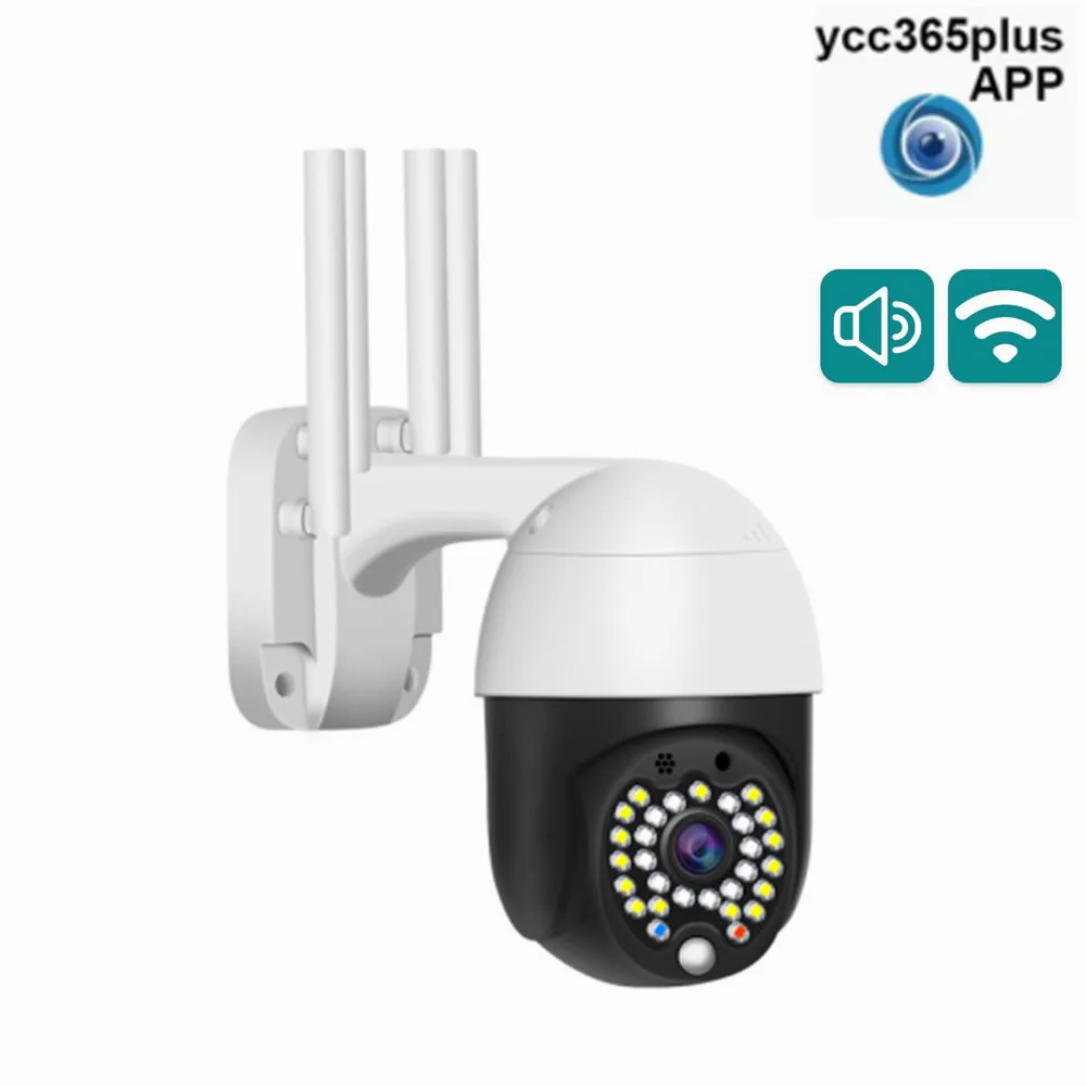

1080P уличная Wi-Fi IP-камера YCC365 Plus APP 2-мегапиксельная беспроводная камера видеонаблюдения двустороннее аудио