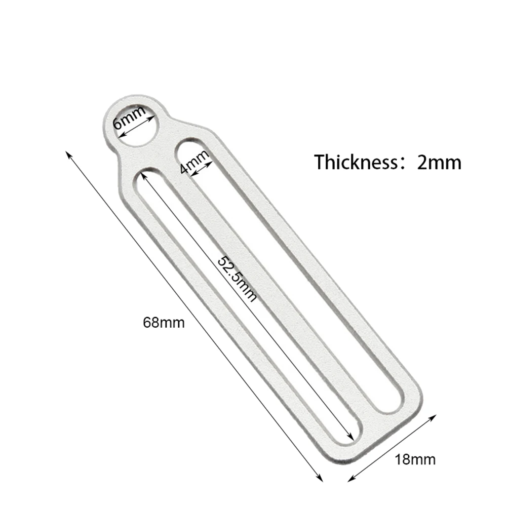 Scuba Diving Tech Diving Sidemount BCD Fixing Buckle Rope Retainer for 2Inch Webbing Diving Accessories