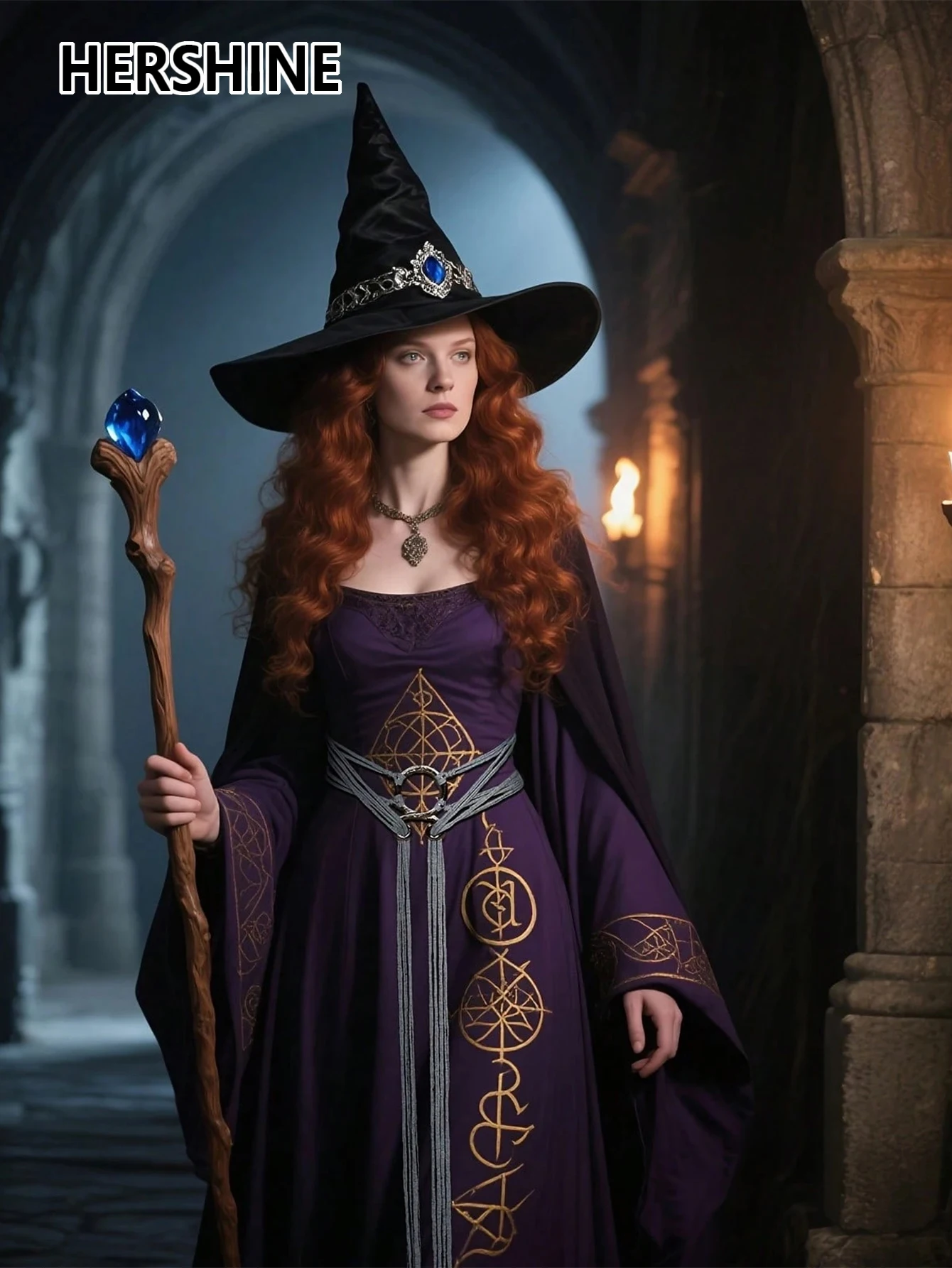 حزام ربط على طراز الفايكنج قطعة واحدة من HERSHINE حزام حبل فايكنغ تاليسمان منتج عصري إكسسوارات الهالوين ريترو بسيط