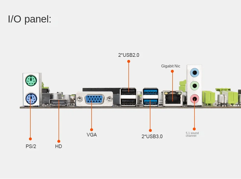 ETH-B250 Computer Moederbord Dual-Channel Ddr4 Memory Lga1151 Processor Cpu Gigabit Netwerkadapter