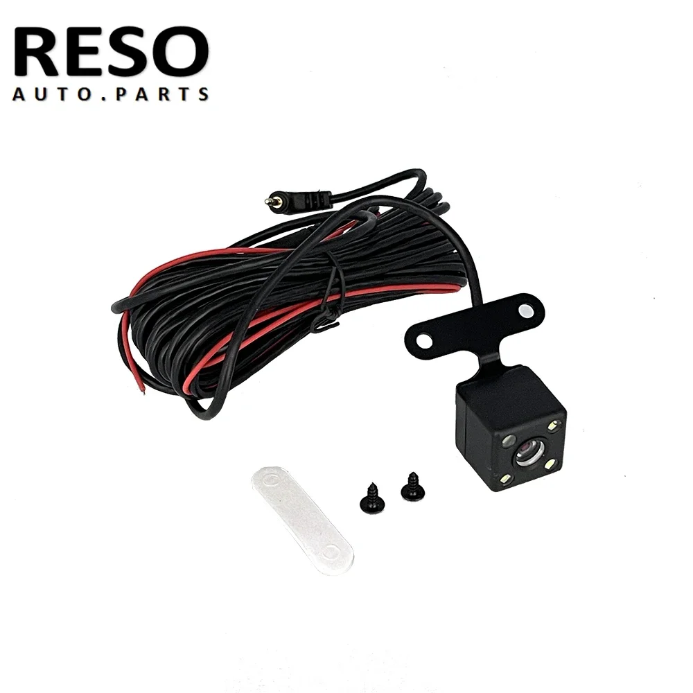 RESO   5 Pin Rear View Camera Fit For Car Dvr Mirror 5-pin Reverse Camera 2.5mm Jack With 6 meters Cable Night Vision