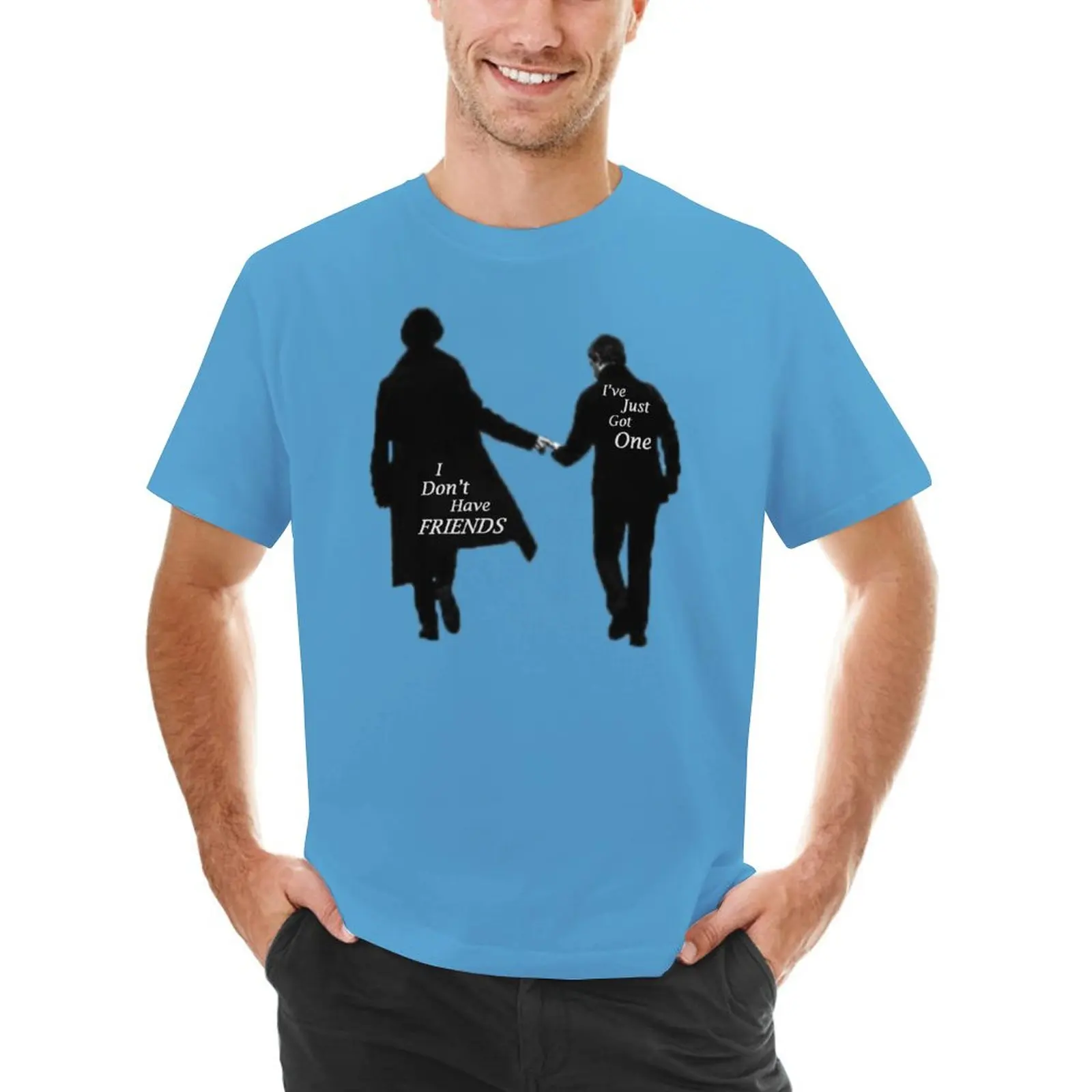 

I Don't Have Friends' T-Shirt summer clothes customizeds mens champion t shirts
