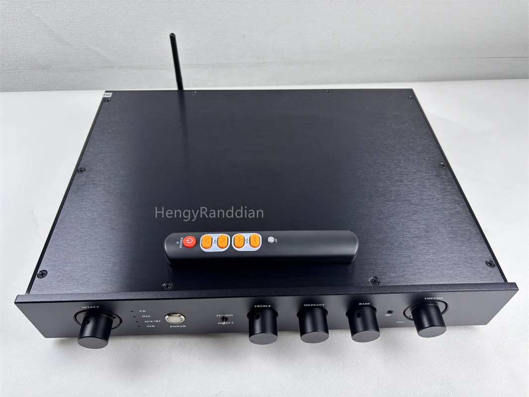 

E300 Preamplifier, fever grade HiFi, high, medium, and low frequency tone Preamplifier, Bluetooth 5.0+Remote control