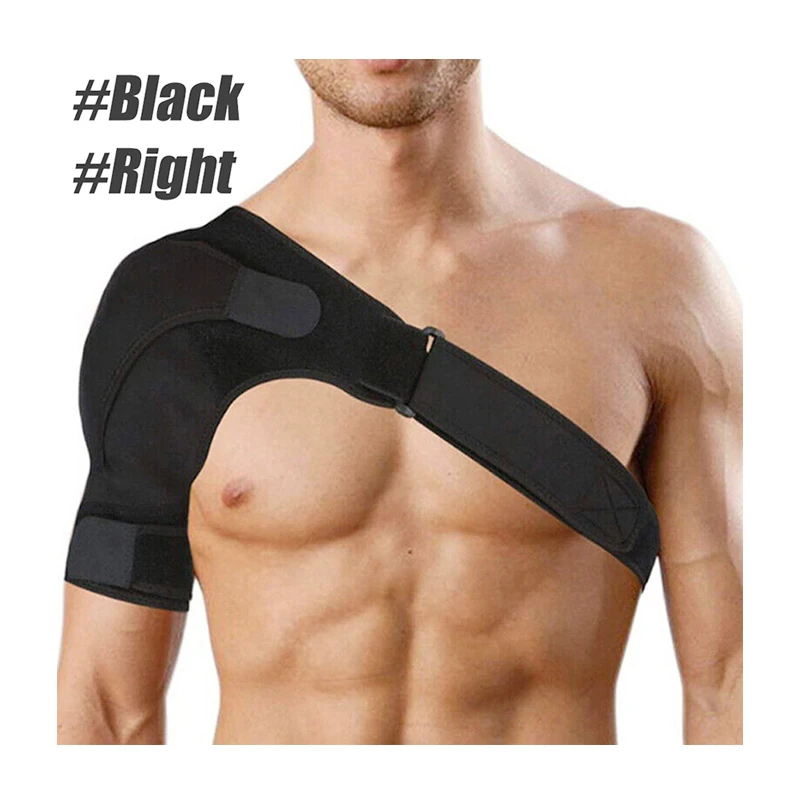 1pcs Shoulder Support Brace for Men & Women, Adjustable Shoulder Brace for Torn Rotator Cuff, Dislocation, Right or Left