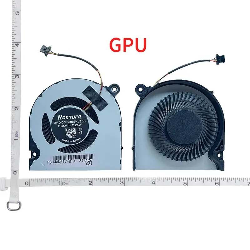 Laptop CPU GPU Cooling Fan For Acer Nitro5 AN515-43 AN515-54 AN517-51 Nitro7 AN715-51 N18C3 Aspire A715-74G A715-75G 55XU N19C5