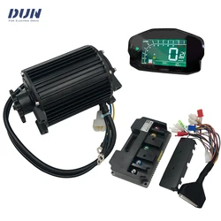 QS90 1KW 60KMH Mid-Drive PMSM Motor with Fardriver ND72260 Controller,DKD Display