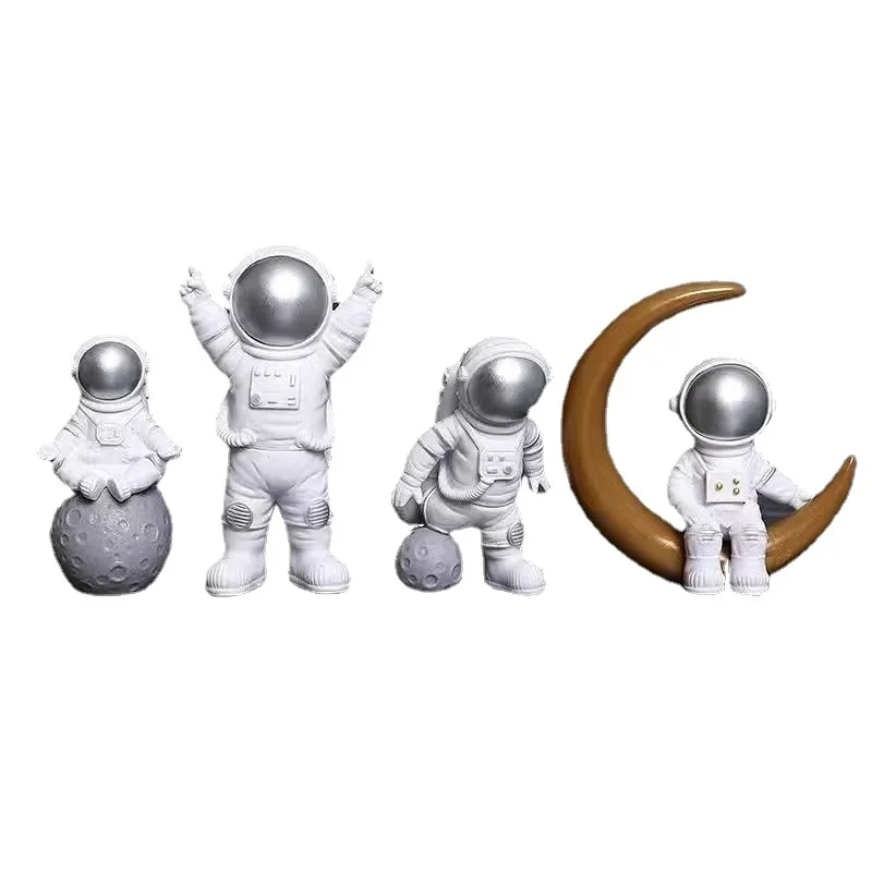 

New Astronaut Figure Statue Figurine Spaceman Sculpture Educational Toy Desktop Home Decoration Astronaut Model