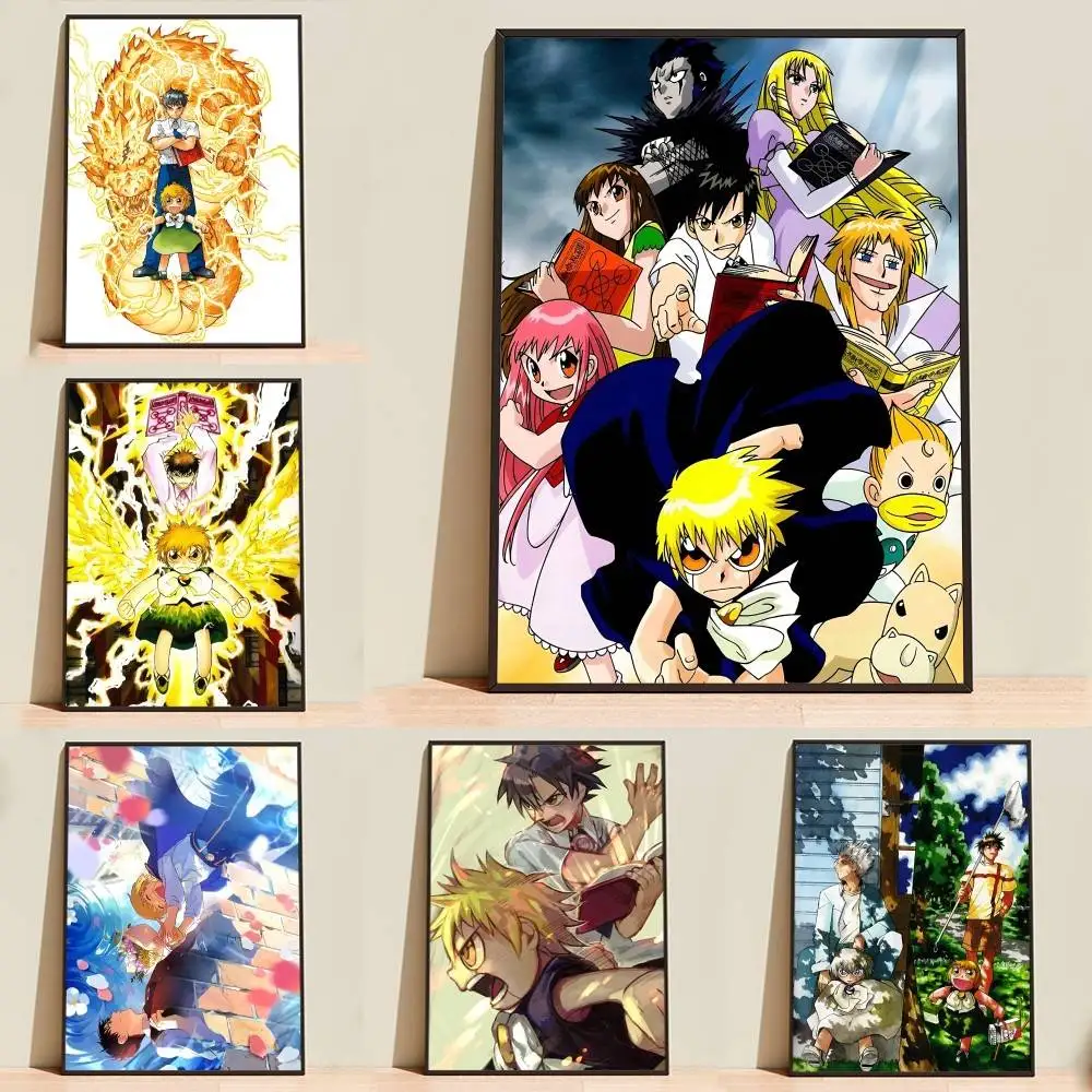 Manga Z-Zatch Bell The Lightning Mamodo Poster Wall Art Print Decorative Mural Home Decor Gift Unframed Customizable