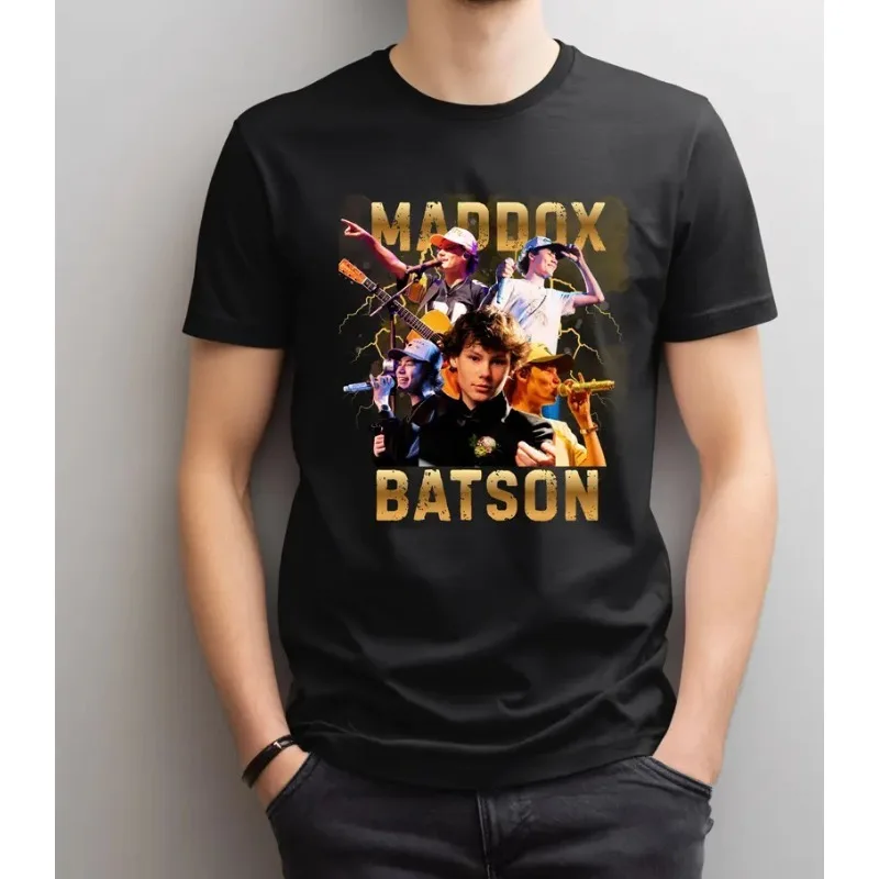 Maddox Batson Merch 2026 Unisex T-shirt Men Short Sleeve Tops fashion Tee Clothes Causal Y2K Tops