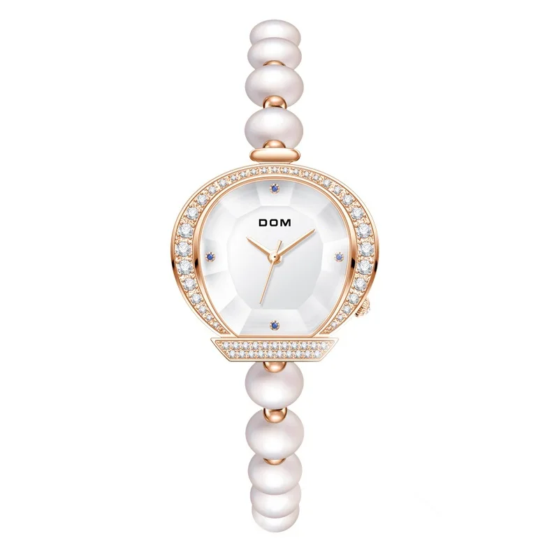 

Fashion light luxury pearl bracelet quartz ladies watches women watches luxury