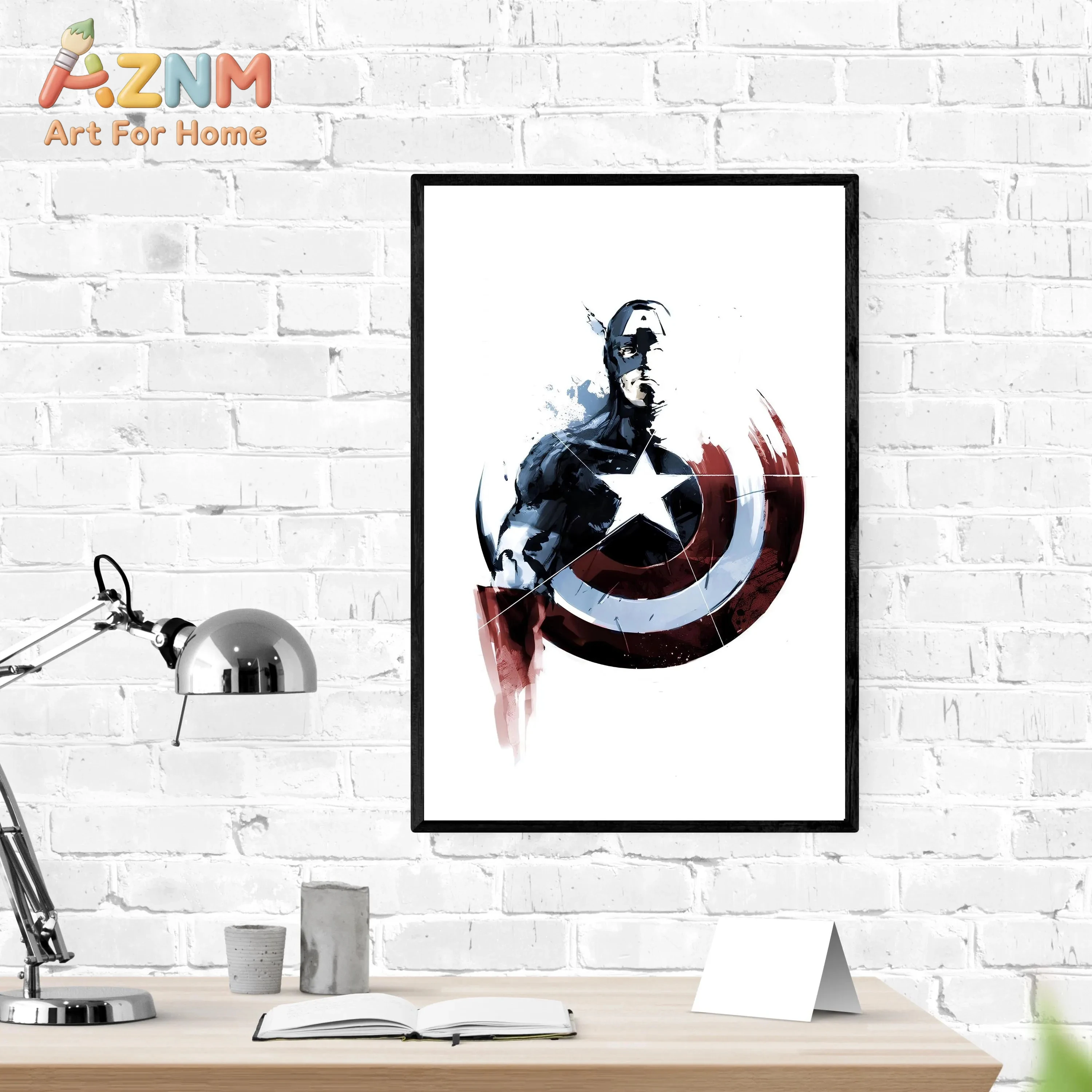 Avengers Poster_super Hero Wall Art _ Captaina Merica Poster_vintage Poster _marvel Poster_wall Art Avengers_poster Comic Art