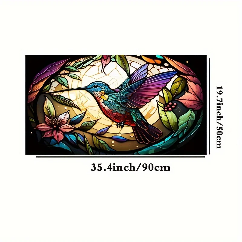 Birds Butterflies Privacy Window Electrostatic Stickers Removable Glass Static Cling Decals Home Decoration Privacy Film