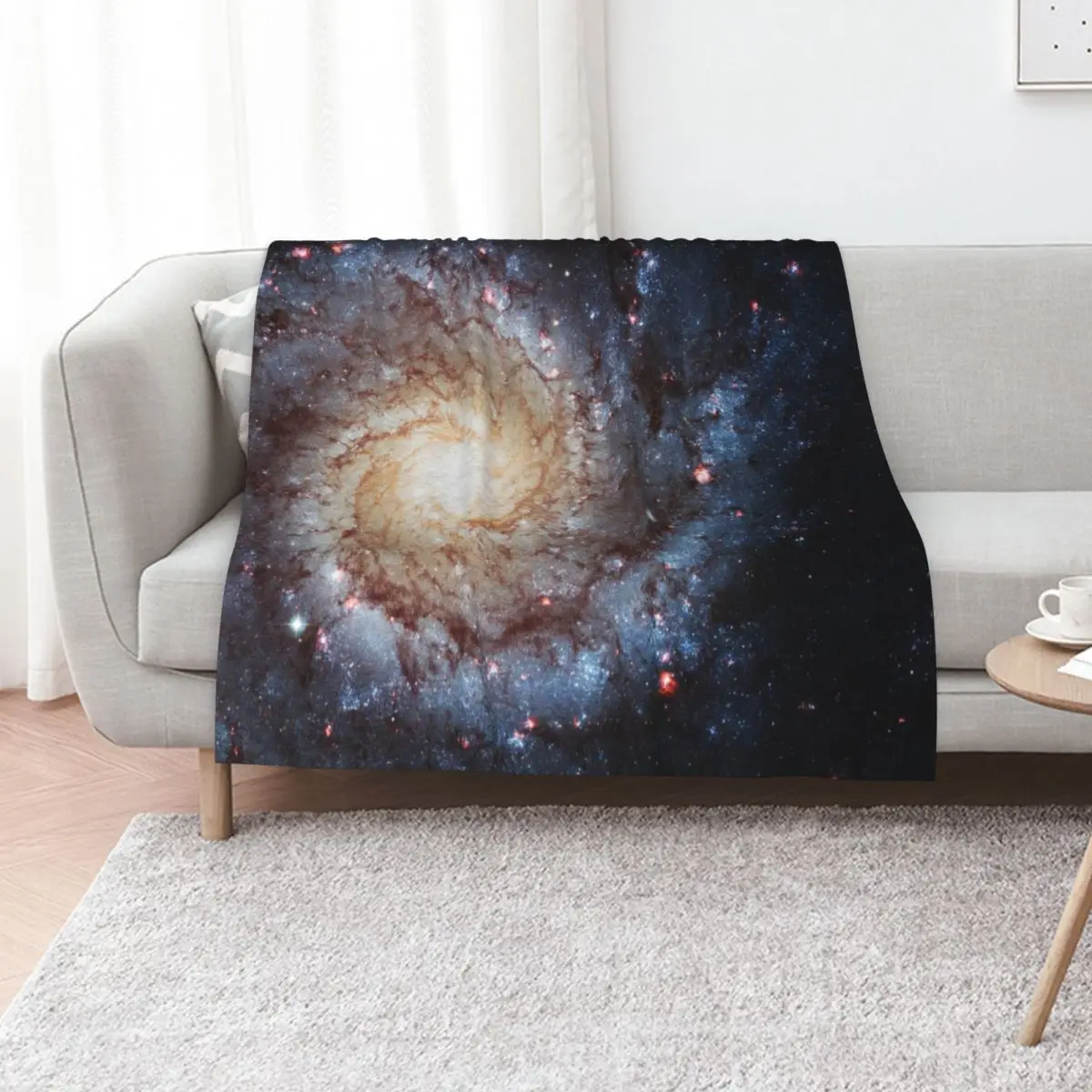 Spiral Galaxy Throw Blanket Extra Large Throw Large christmas gifts Decorative Sofas Thermals For Travel For Baby Blankets
