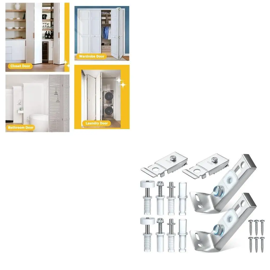 652F Door Hardware Repair set Closet Door Hardware Repair set Repair Replacement Part