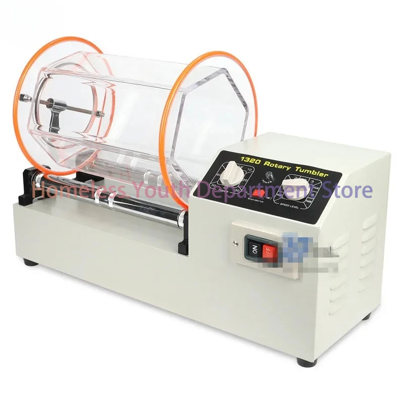 KT1320 11kg BIG CAPACITY Rotary Tumbler Polishing Barrel drum polish Machine jewelry Rolling polish gold silver Tools