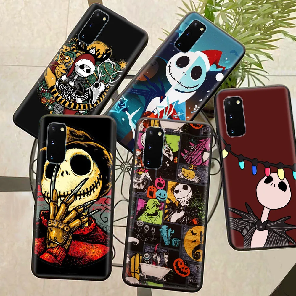 Черный корпус B-35 Night Before Christmas для Samsung S20 A20S A70 A50 FE A10 A30S A20 A30 A50S S10 A10S S10e Lite Plus Ultra