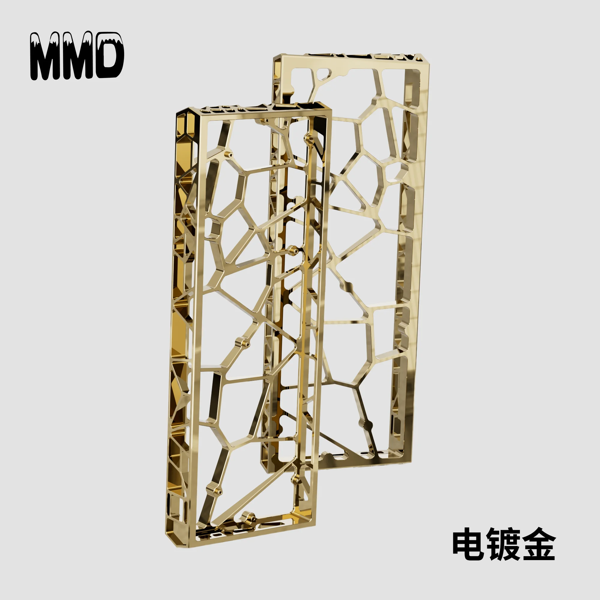 

MMD CT60 for Wooting60 He Aluminum Keyboard Case Compatible GH60/mad60/rakka H60 Magnetic Mechanical Keyboard Shell DIY Modify