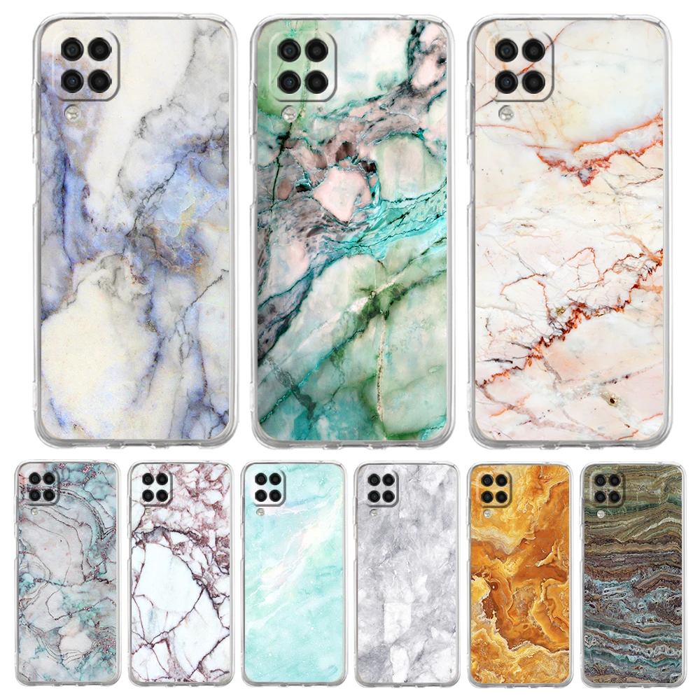 Marble Fashion Phone Case for Samsung A17 A13 A15 A25 A35 A37 A57 A51 A55 A71 A41 A23 A53 A73 5G A05s A07 4G Cover