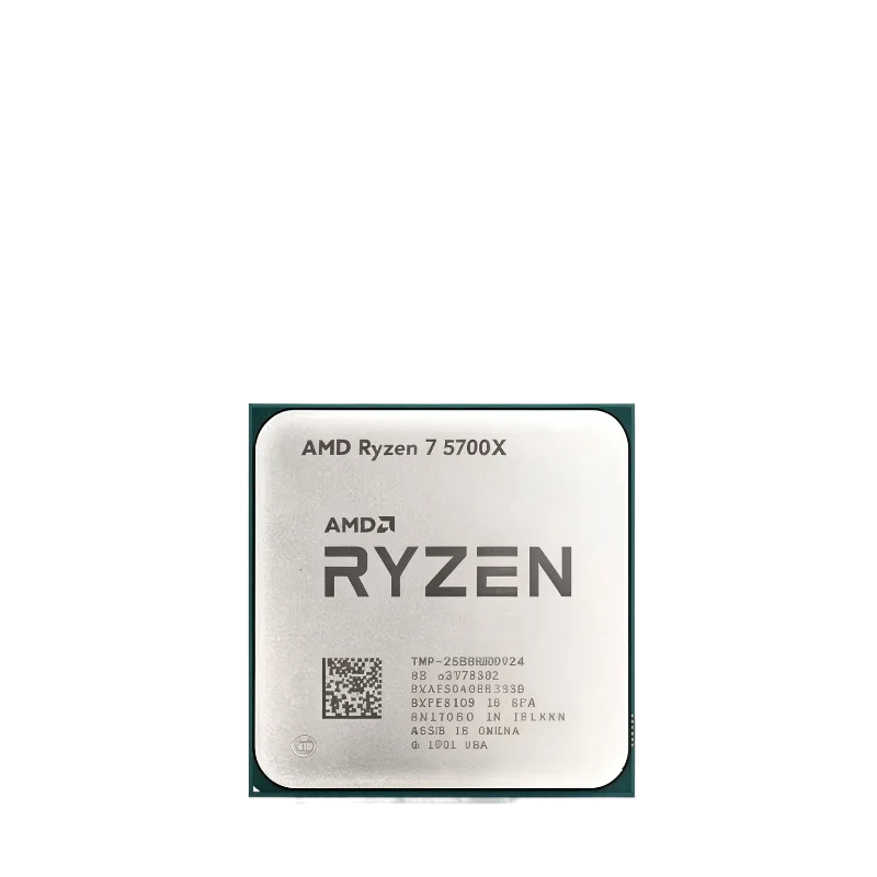 R7 5700X AMD Ryzen 7 5700X 8 Core 16 Thread 7NM 32M L3 AM4 CPU 3.4GHz 65W Desktop Processor For AM4 Mainboard Upgrade