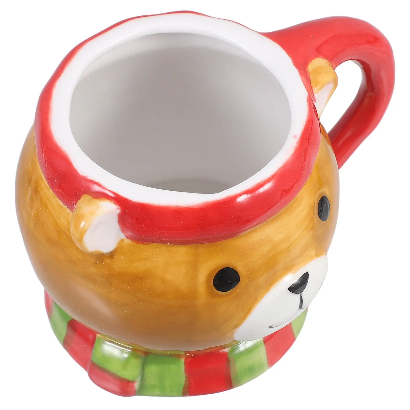 

Креативная керамическая кружка в форме медведя из безопасного материала для дома, офиса, завтрака, молока, чая, латте – идея для подарка