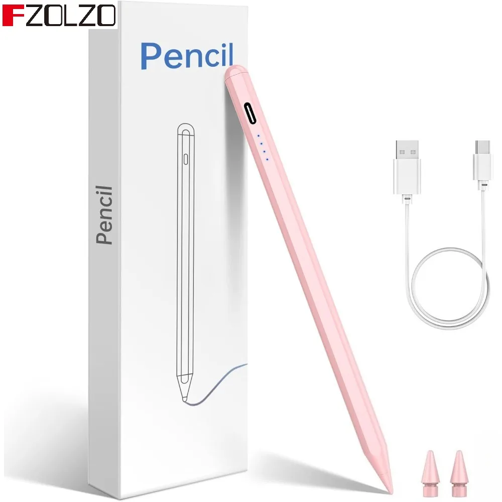 Pencil for iPad with Palm Rejection Stylus Pen for iPad Air M2 Pro 13 Pro 12.9 10 Gen 7th 8th 9th 10.2 for iPad Pencil