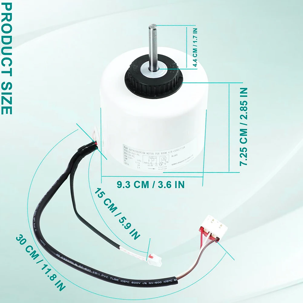 

YYR30-4A5-PG And FN35B-PG Are Suitable For GL Air Conditioner 3P Evaporator Motors, 60Hz Outlet Motors Air Conditioner Motors